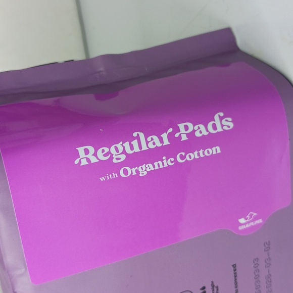 Organic Cotton Regular Pads - Lavender - Picture 5 of 7